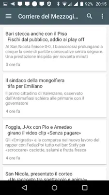 Puglia notizie locali android App screenshot 2